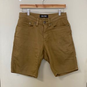 Duer No Sweat Short in Tobacco size 28